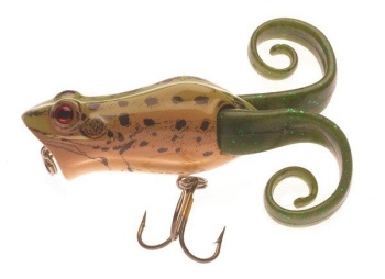 VOBLER BERKLEY FRENZY POWER POP FROG 6CM / 10G CHARTREUSE - Img 3