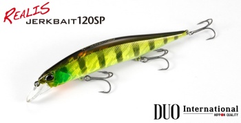 VOBLER DUO REALIS JERKBAIT 120SP 12CM 17.7GR ACC3338 DRAGON FRUIT TIGER - Img 2