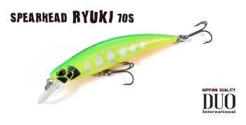 VOBLER DUO SPEARHEAD RYUKI 70S 7CM 9GR ACC3008 NEO PEARL - Img 2