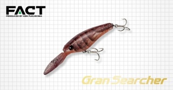 VOBLER EVERGREEN GRAN SEARCHER 6.5cm 8gr #602 BIG BITE CHART - Img 2