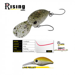VOBLER HERAKLES DEEP-J F 3.1mm 3.5gr Live Pellet