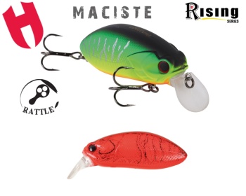VOBLER HERAKLES MACISTE RATTLE F 7.0cm 22.5gr RED CRAW