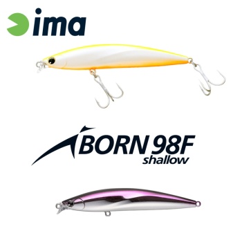 VOBLER IMA IBORN 98F SHALLOW 98mm 13gr 007 Seguro