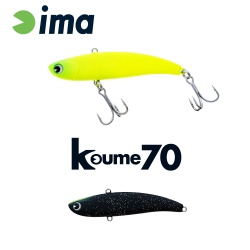 VOBLER IMA KOUME VIBRATION 70 70MM 13GR 119 MATT NIGHT BLACK