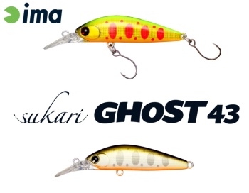 VOBLER IMA SUKARI GHOST 43SU 43mm 2.4gr 008 Pearl Trout