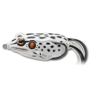 VOBLER LIVE TARGET HOLLOW BODY FROG WALKING BAIT 5,5CM/18G 516 ALBINO/WHITE