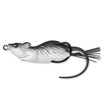 VOBLER LIVE TARGET HOLLOW BODY MOUSE WALKING BAIT 7CM/14G BLACK/WHITE