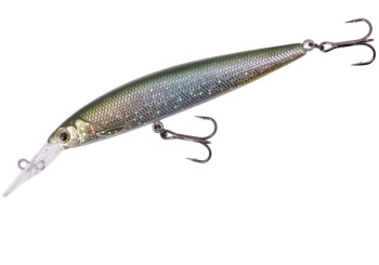 VOBLER MAJOR CRAFT CEANA JERKBAIT 90SPM MIDDLE 9cm 11gr #002 Green Back Silver