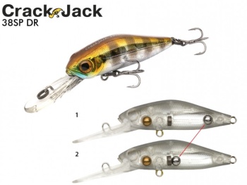 VOBLER PONTOON21 CRACK JACK 38F-DR 3.8CM 2.5G 051 F - Img 2