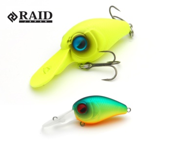 VOBLER RAID LEVEL CRANK PING 32.5MM 3.5GR 001 SHIMANASHI TIGER