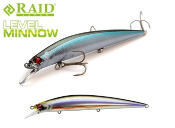 VOBLER RAID LEVEL MINNOW 125MM 14GR 020 RYU-KETSU