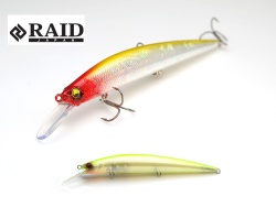 VOBLER RAID LEVEL MINNOW PLUS 125MM 14GR 011 PEARLY CHART