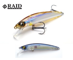 VOBLER RAID LEVEL MINNOW QUIK72 72MM 5.2GR 010 GHOST SHAD