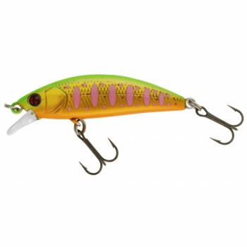 VOBLER SAKURA PHOXY MINNOW 40 S 40MM 2.6GR T02 HI VIZ CHART TROUT