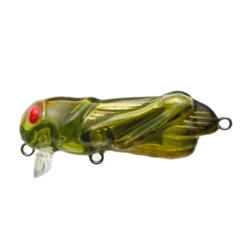 VOBLER TRICK TROUT GRASSHOPPER F 35MM 1.8GR CULOARE 005 CLEAR OLIVE