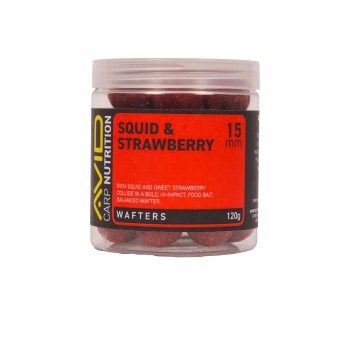 WAFTERS AVID CARP SQUID & STRAWBERRY 15MM