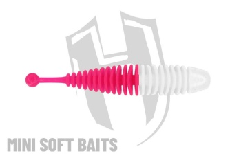 WORM HERAKLES RINGO 65mm CHEESE White Pink