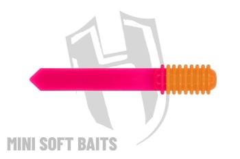 WORM HERAKLES TAD 75mm CHEESE Orange Pink