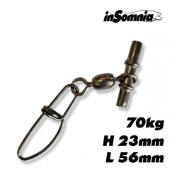 AGRAFA PE TIJA INOX INSOMNIA LEAD BOOM, 70 KG , 2 BUC/PLIC