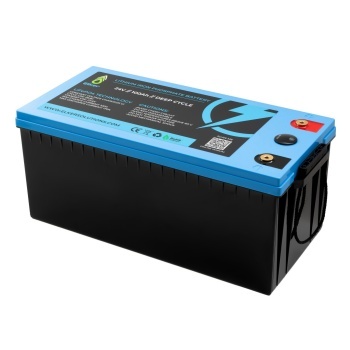 BATERIE ELKER LiFePO4 24V 100Ah CU VOLTMETRU LCD