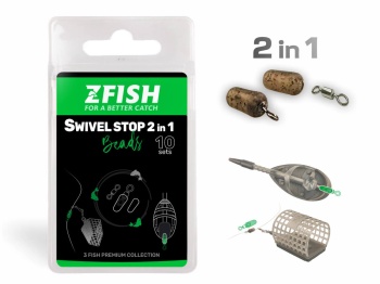 BILE STOPPER PENTRU FEEDER ZFISH SWIVEL STOP BEADS 2IN1