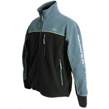 BLUZA FLEECE MAVER POLAR NEW PRO ZIP BLACK/BLUE XXL