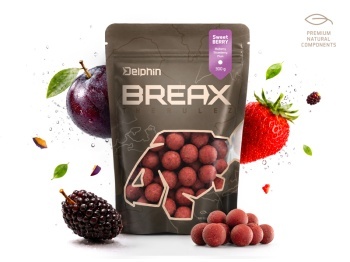 BOILIES DELPHIN BREAX / SWEETBERRY DUD-CAPSUNI-PRUNA / 20MM / 300G
