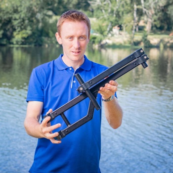 BRAT FEEDER ARM GARBOLINO MULTIGRIP OPEN SUPORT FIX - ARTICULATIE DUBLA - Img 4