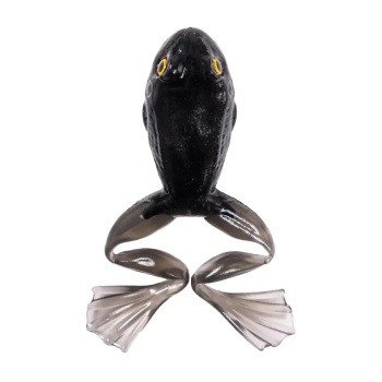 BROASCA LIVE TARGET FREESTYLE FROG UNRIGGED 5CM BLACK/BLACK 4BUC/PL