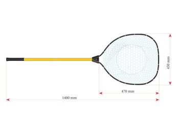 CAP MINCIOG FAVORITE ARENA BROWN LANDING NET 47X45CM - Img 3