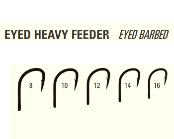 CARLIG MUSTAD EYED HEAVY FEEDER MU14 10BUC / PL NR.14 - Img 2