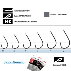 CARLIGE JAXON SUMATO KEIRYU NR 7 NEGRU 10/PLIC