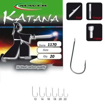 CARLIGE MAVER KATANA 1170 NICKEL NR 12