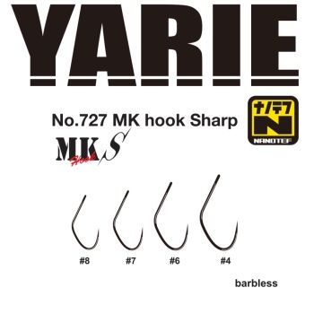 CARLIGE YARIE JESPA 727 MK SHARP 06 BARBLESS 16BUC/PLIC
