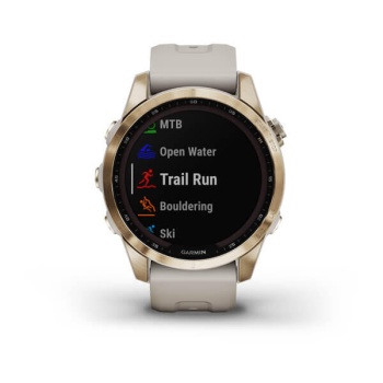 CEAS GARMIN FENIX 7S SAPPHIRE SOLAR CREAM GOLD TI / SAND 42MM - Img 6