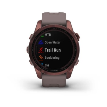 CEAS GARMIN FENIX 7S SAPPHIRE SOLAR DARK BRONZE TI / GRAY 42MM - Img 6