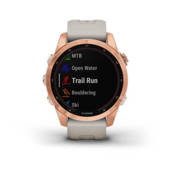CEAS GARMIN FENIX 7S SOLAR ROZ AURIU / SAND 42MM - Img 6