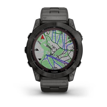 CEAS GARMIN FENIX 7X SAPPHIRE SOLAR CARB.GRAY TI / BLAKE 51MM - Img 4