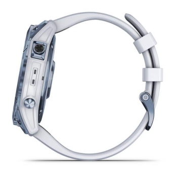 CEAS GARMIN FENIX 7X SAPPHIRE SOLAR MINERAL BLUE TI / WHITESTONE 51MM - Img 11
