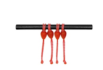 CONECTOR ELASTIC COLMIC DACRON S 4*6mm Red