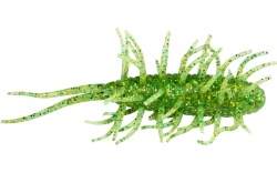 CREATURA HIDE UP COIKE SHRIMP 6.5CM 111 CHART GREEN GOLD FLAKE 5BUC/PLIC