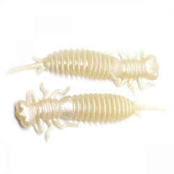 CREATURA LARVA FANATIK 2 50MM 025 PEARL WHITE UV
