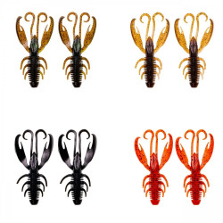 CREATURA ZECK EDWARD 7.1CM JUST BLACK 8BUC