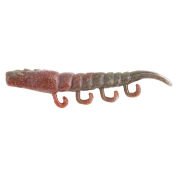 CREVETE BERKLEY GULP SW TURBO SHRIMP 8CM CAMO 6BUC - Img 2