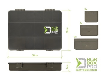 CUTIE ORGANIZATOR DELPHIN KLIKBOX PRO SCRATCHED EDITION 38x28x6CM - Img 5