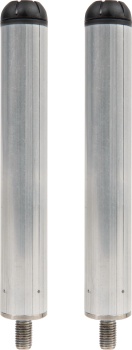 EXTENSII MATRIX SILVER PENTRU PICIOARE Ø 25 MM LUNGIME 15CM SET 2 BUC.