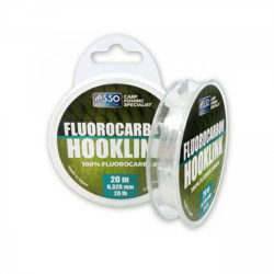 FIR ASSO FLUOROCARBON HOOKLINK 20M 0.306MM 6.8KG CLEAR