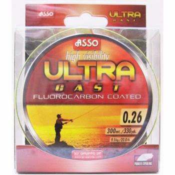 FIR ASSO ULTRA CAST GALBEN FLUO 020MM 150M - Img 2
