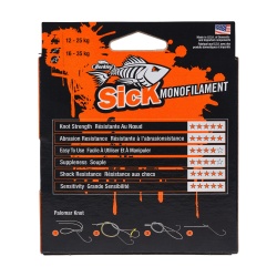 FIR BERKLEY SICK MONOFILAMENT 300M/330YD, 0,14MM, 2,1KG/4LB CLEAR