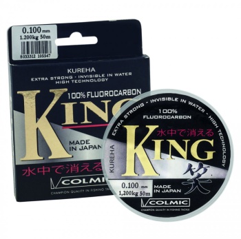 FIR FLUOROCARBON COLMIC KING 50M 0.18mm
